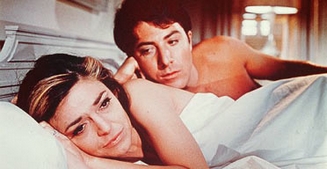 The Graduate Anne Bancroft og Dustin Hoffman i "The Graduate".