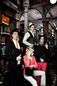 The William Blakes har et spørgsmål til læreren. 