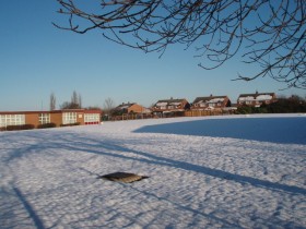 snow in playing field_Philip Barker
