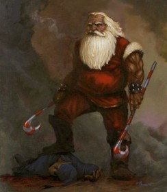 xmas-evil santa