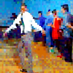81818 DiskJokkes computer-cover til den nye 7" "Dance Now"